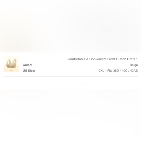 Comfortable & Convenient Front Button Bra - Picture 13 of 13